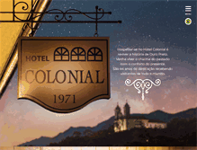 Tablet Screenshot of hotelcolonial.com.br